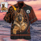 Dog German Shepherd Various Custom Photo Personalized Hawaiian Shirt Pattern Detail For Summer Holidays And Outdoor Fun