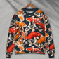 Colorful Koi Fish Swimming Sweater For Seaside Adventures Outdoor Events And Relaxed Daily Style