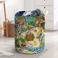 Skull Pineapple Fruit Amazing Laundry Basket For Room Home Organizer