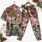 Farmhouse Christmas Joy Short Sleeve Pajamas Set For Festive Sleepovers And Family Photos