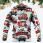 Gnome Christmas Truck Hoodie For Seasonal Parties Casual Wear And Thoughtful Holiday Gifts