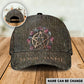 Mystical Witch Rose Personalized Classic Cap For Everyday Outfits Coastal Travel And Gift Giving