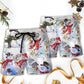 Christmas Snowman Beach Shorts Pattern Detail For Sunny Day Adventures And Easy Warm Weather Wear