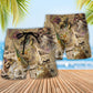 Cat Journal Unique Artistic Style Beach Shorts For Sunny Getaways And Gifting