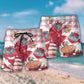 Cute Black Cat Chef Cooking Beach Shorts For Warm Weather Travel And Everyday Comfort