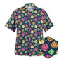 Fantasy Role Dice Thunder Hawaiian Shirt Resort Outfit View For Tropical Vacations