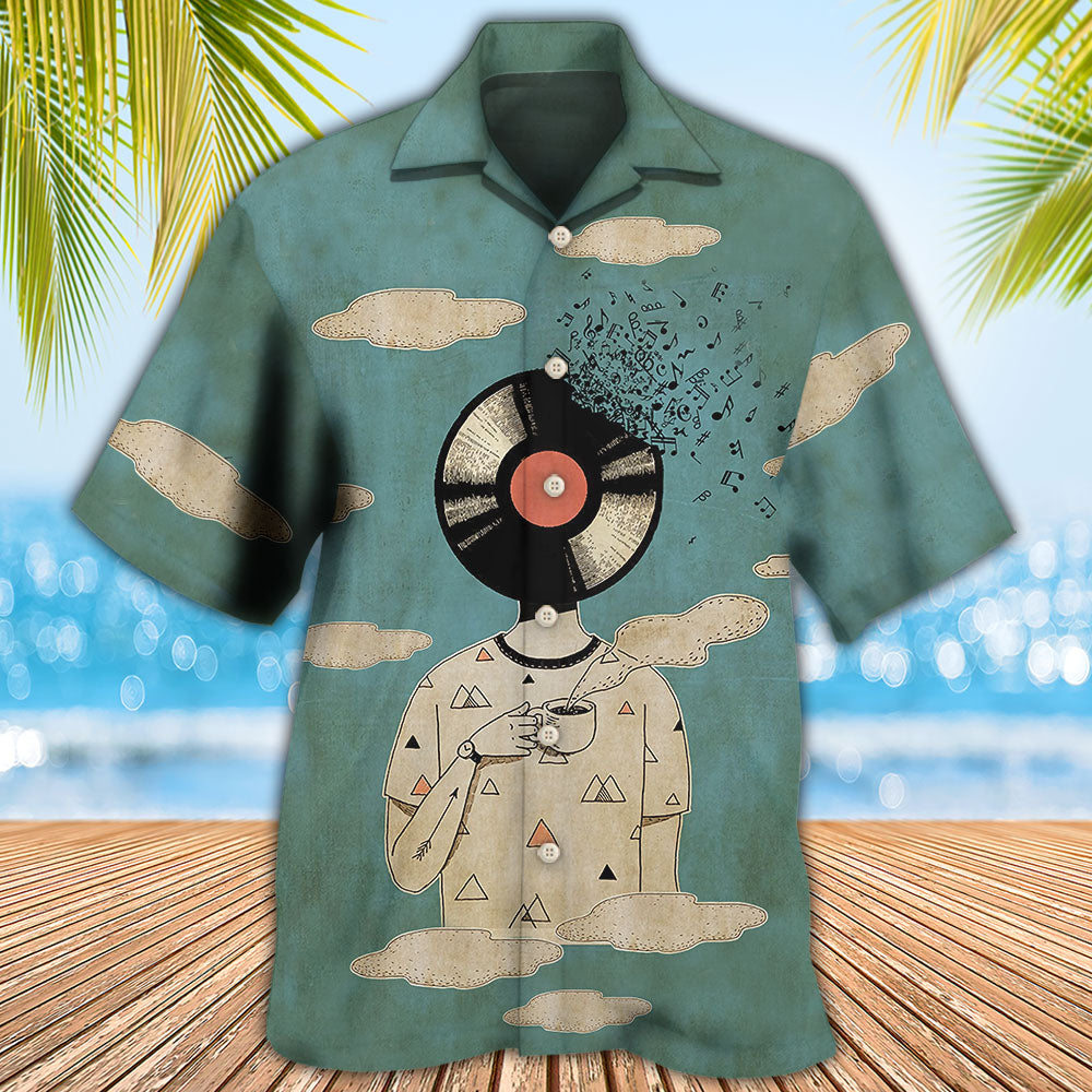 Music Melody Hawaiian Shirt For Resort Getaways And Comfortable Summer Activities