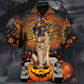 Halloween Dog Hawaiian Shirt Resort Outfit View For Beach Days