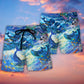 Shark Adventurous Ocean Journey Beach Shorts Design Detail For Resort And Beach Day Style