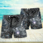 Dragon Spirit Always Strong Beach Shorts Design View For Poolside Relaxation And Holiday Trips