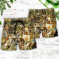 Cattle Buffalo Beach Shorts Pattern Detail For Tropical Escapes And Versatile Outdoor Wear