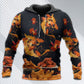 Chicken Wings Fast Food Lover Hoodie For Country Enthusiasts Outdoor Activities And Gifting