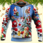 Christmas Santa Night Arrival Hoodie For Holiday Gatherings Winter Travel And Seasonal Gifting