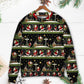 Christmas Santa Claus Big Night Sweater For Festive Family Events Casual Wear And Holiday Gift Giving
