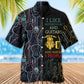 Guitar Motorcycle Hawaiian Shirt Pattern View For Lightweight Everyday Style