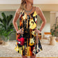 Guitar Music Is Everything V-Neck Sleeveless Cami Dress For Beach Trips Parties And Relaxed Warm Weather Style