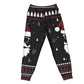 Rooftop Santa Gift Delivery Short Sleeve Pajamas Set For Holiday Travel And Comfortable Home Wear