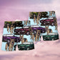 Car Muscle Car Dog Lover Beach Shorts Graphic Detail For Resort Trips And Casual Outings