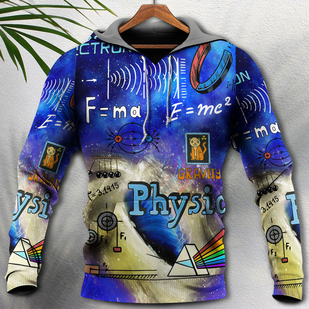 Physics Formula Science Hoodie For Comfortable Daily Outfits Holidays And Casual Wear