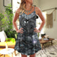 Always Be A Dragon V-Neck Sleeveless Cami Dress For Vacations Parties And Expressive Warm Weather Styling