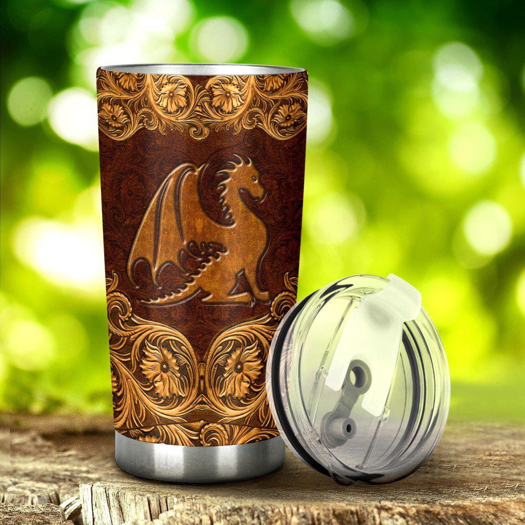 Dragon Lover 20 Oz Tumbler For Coffee Travel And Daily Drinks