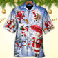 Christmas Santa Tree Hawaiian Shirt Design View For Island Holidays