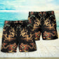 Royal Dragon Eastern Myth Beach Shorts Design Detail For Weekend Getaways And Beach Days