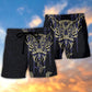 Viking Warrior Norse Legend Lifestyle Beach Shorts Print View For Coastal Escapes And Casual Outings