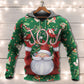 Christmas Santa Lover Joy Hoodie For Winter Streetwear Christmas Travel And Seasonal Home Gatherings