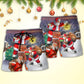 Christmas Santa Fun Holiday Beach Shorts Design View For Summer Events And Coastal Getaways