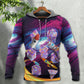 Galaxy Dice Space Adventure Theme Hoodie For Imaginative Art Fans Seasonal Events And Relaxed Style