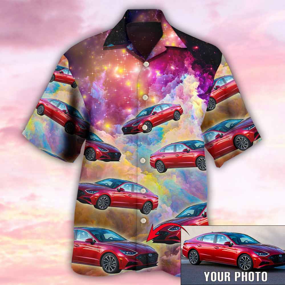 Car Various Custom Photo Hawaiian Shirt Design Detail For Sunny Adventures And Casual Wear