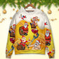 Christmas Santa Holiday Fun Sweater For Winter Celebrations Family Events And Relaxed Seasonal Styling