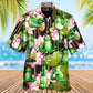 Tropical Frog Yoga Lotus Zen Hawaiian Shirt For Resort Getaways And Comfortable Summer Activities