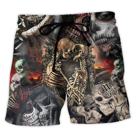 Skull Beach Shorts For Coastal Adventures And Thoughtful Gift Giving