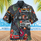 Guitar Hot Rod Rods Hawaiian Shirt Pattern View For Relaxed Warm Weather Outfits