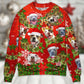 Pitbull Christmas Dogs Are Family Sweater For Festive Family Events Casual Wear And Holiday Gift Giving
