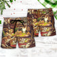 Card Game Dog Poker Night Art Beach Shorts For Active Summer Travel