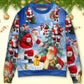 Christmas Santa Is Coming Story Night Sweater For Seasonal Parties Cozy Gatherings And Thoughtful Holiday Gifts