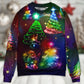 Christmas Joyful Holiday Wishes Sweater For Festive Events Weekend Outings And Comfortable Winter Style