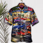 Classic Car Muscle Service Hawaiian Shirt For Poolside Relaxation And Sunny Getaways