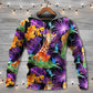 Tropical Colorful Giraffe Leaf Hoodie For Wildlife Inspired Outfits Outdoor Trips And Thoughtful Gifting