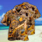 Excavator Hawaiian Shirt With Detailed Graphic For Resort Getaways Summer Adventures And Casual Gifting