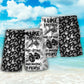Tattoo Beach Shorts Pattern Detail For Island Trips And Everyday Comfort