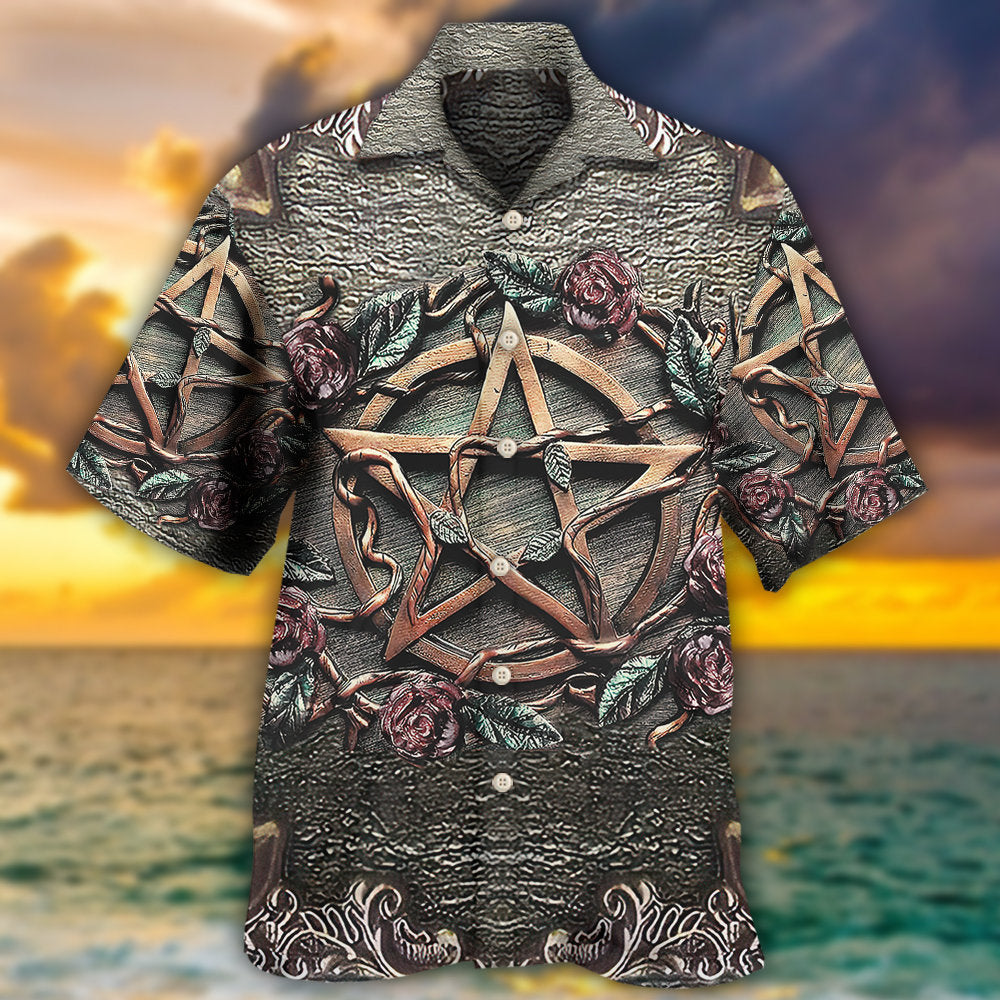 Mystical Wicca Witch Halloween Hawaiian Shirt For Warm Weather Adventures And Everyday Comfort