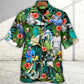 Tropical Funny Cricket Adventure Graphic Hawaiian Shirt Relaxed Style View For Thoughtful Gifting