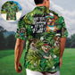 Tropical Funny Golf Dog Hawaiian Shirt For Outdoor Adventures, Coastal Travel, And Comfortable Casual Style