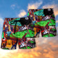 Billiard Rack Em Up Cool Player Beach Shorts For Sports Fan Vacation Wear
