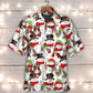 Christmas Snowman Family Hawaiian Shirt Front Pattern View For Thoughtful Gifting
