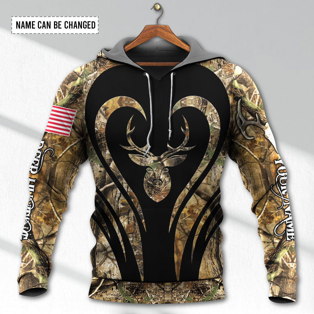 Deer Hunting Lover Personalized Hoodie For Outdoor Hunting Trips Travel And Comfortable Everyday Wear
